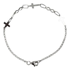 Bratara Argint 925 Cruce si Infinit, 2 g