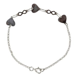 Bratara Argint 925 Inima si Infinit, 2,23 g