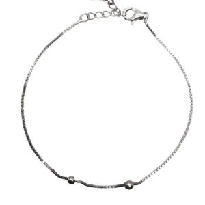 Bratara din Argint 925 rodiata reglabila, 1.29 g
