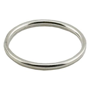Inel Dama Argint 925, Jolie Silver, Tip Verigheta, Marimea 61, 0.3 cm x 2.2 cm, 0.9 g, Argintiu