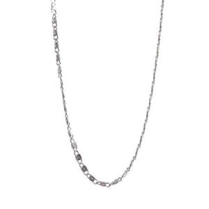 Lantisor din Argint 925, model plat rotund (ccc), 1.55 g, 39 cm