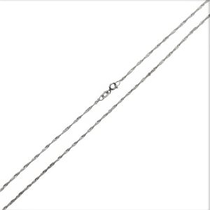 Lantisor din Argint 925 model Rasucit 39 cm,1.8 g